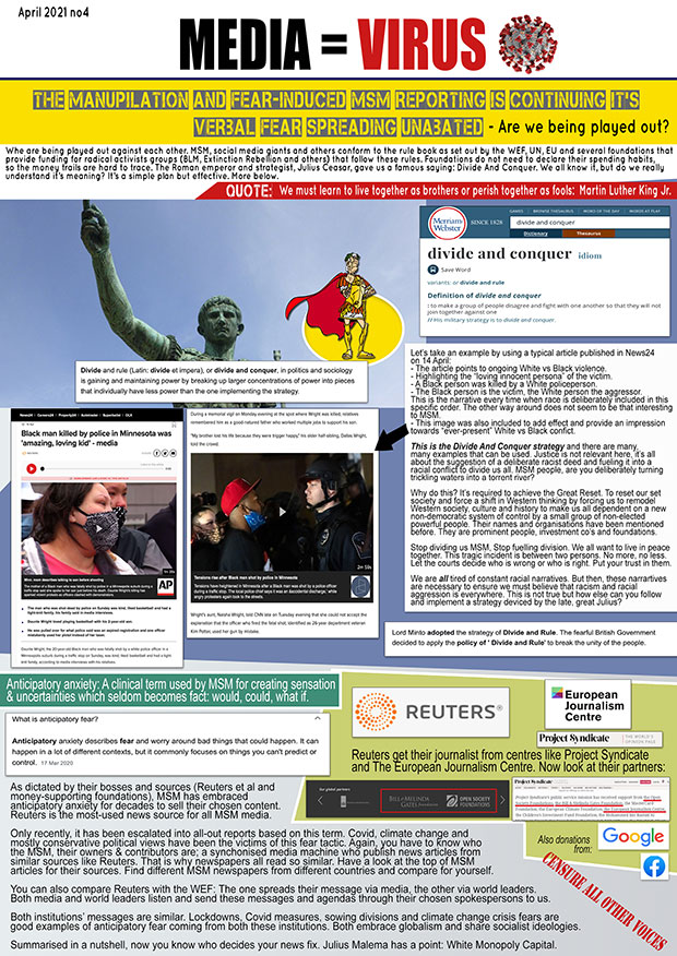 Media=Virus. Real-world data, sources and context.