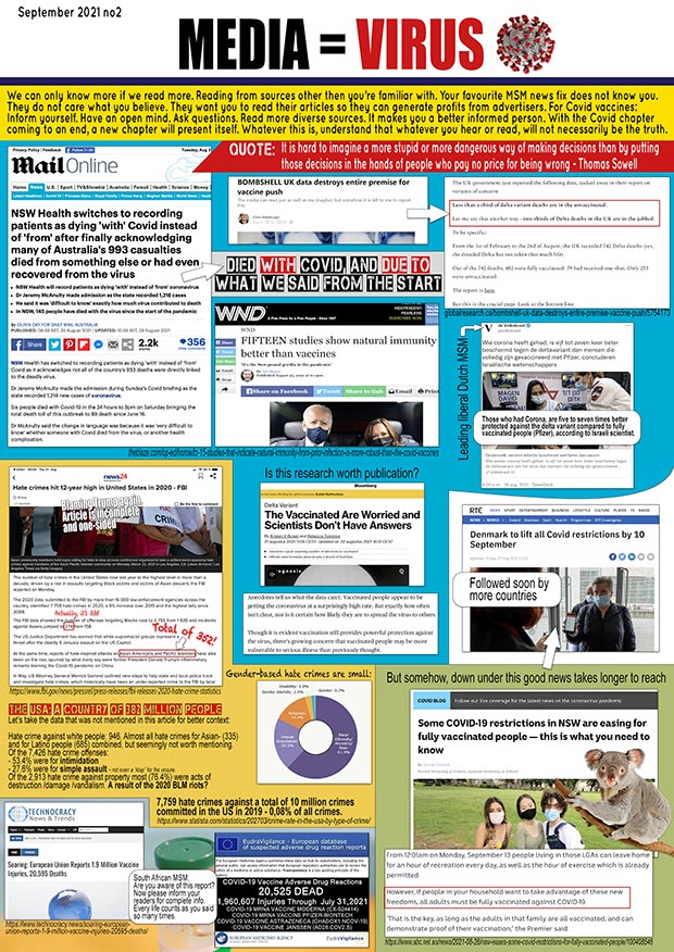 Media=Virus: Real-world data, sources and context