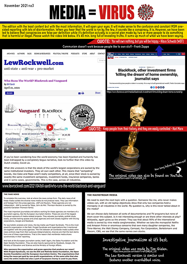 Media=Virus Real-world data, sources and context